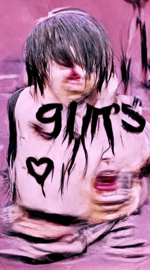 Chaotic Screamo Band Scene with Emo Fans