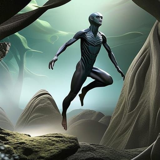 Steampunk Aliens with Tentacles and Multiple Limbs