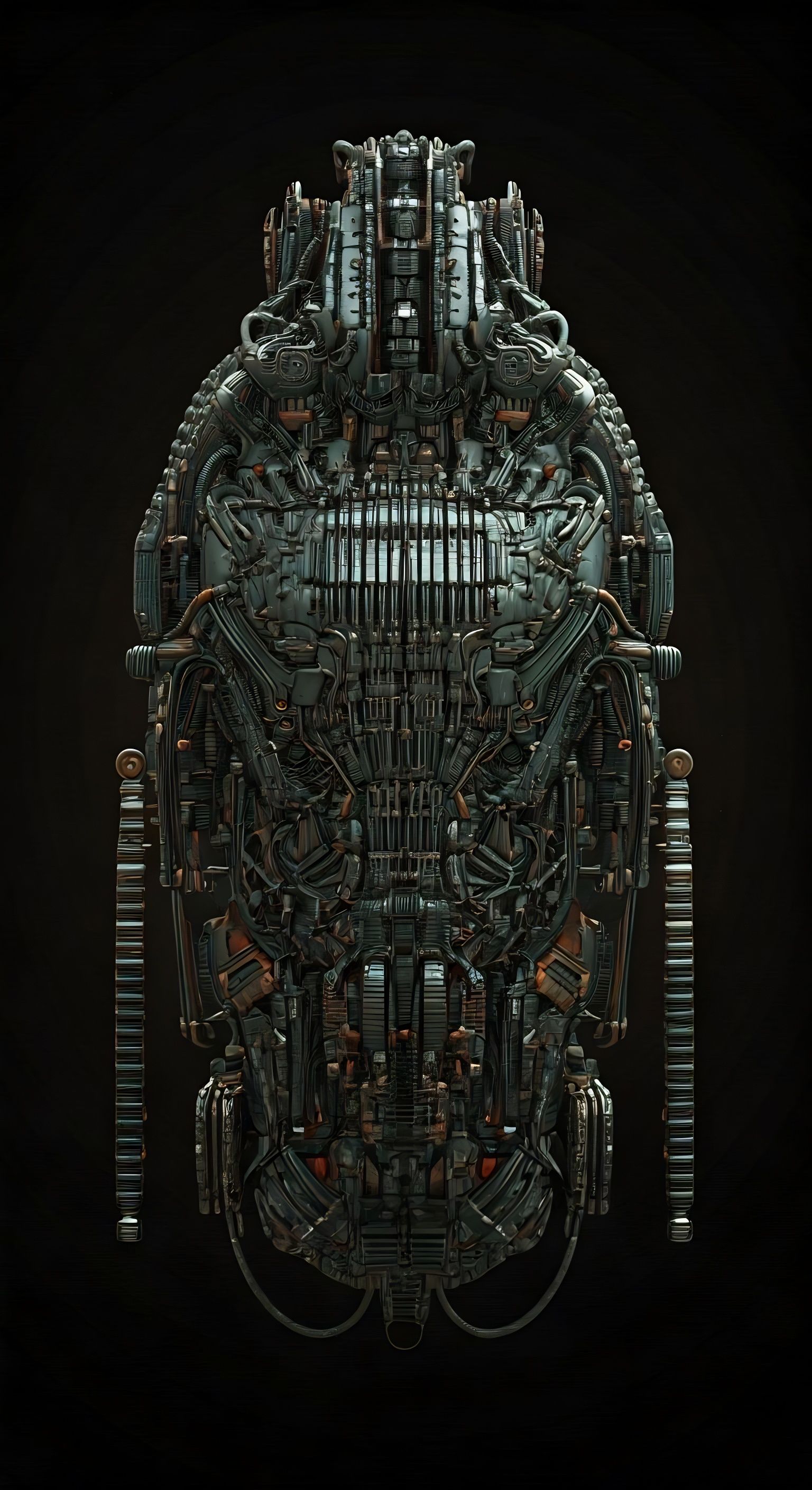 Intricate Disruptor - Abstract Geometric Design