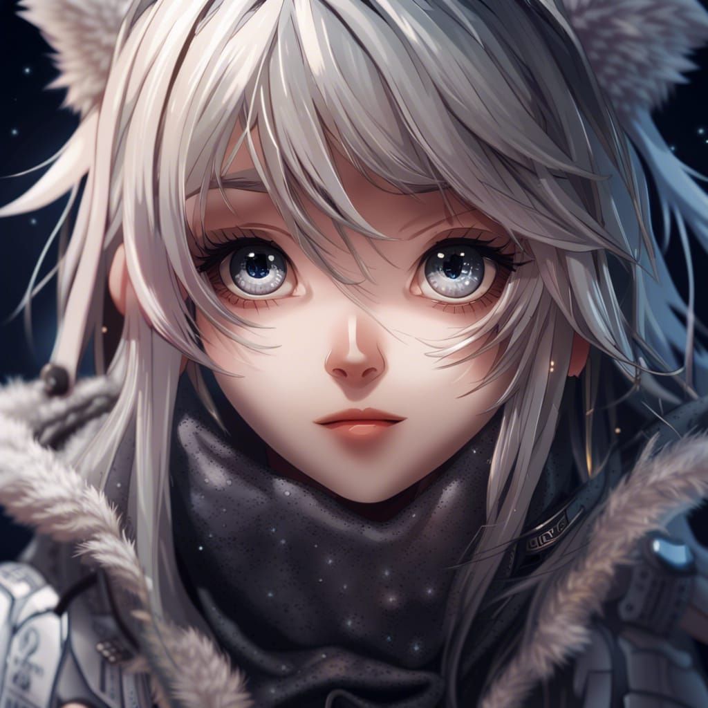 Cute Anime Profile Picture in HDR