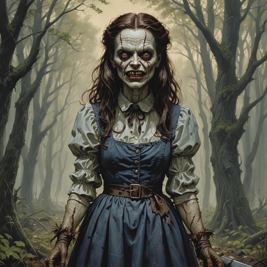 Sinister Hag Hybrid as Dark Art