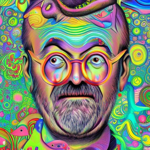 Psychedelic Freud Leads a Cosmic Holiday Parade