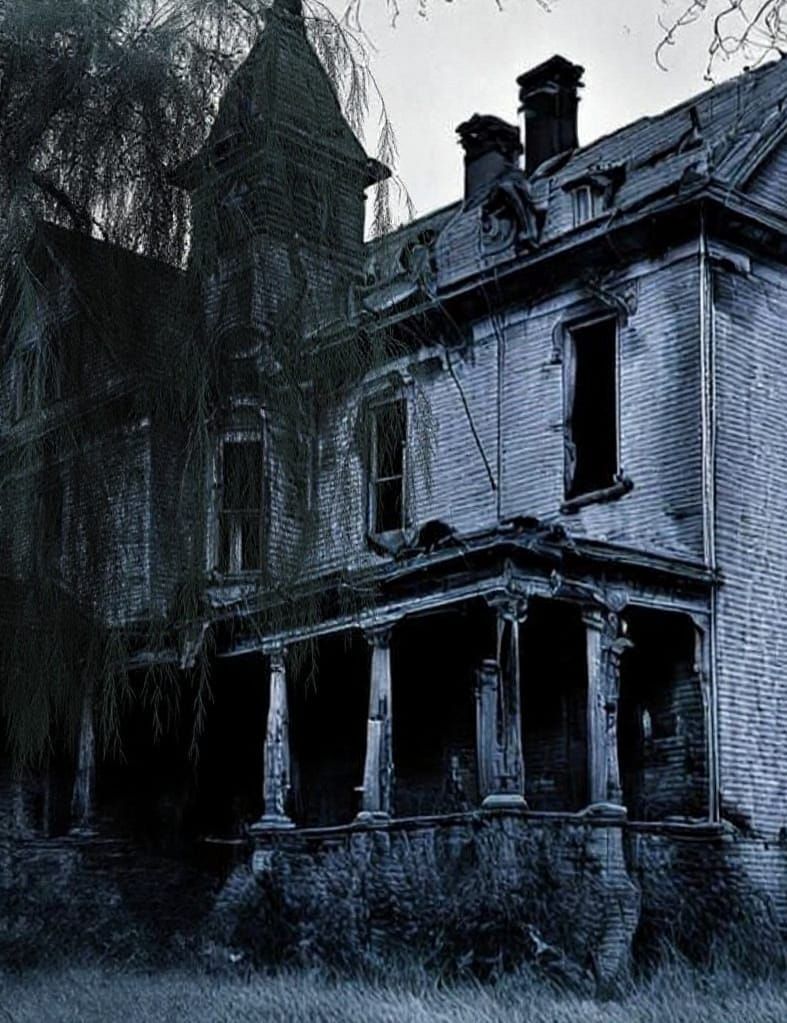 Haunted Asylum Photography Negative Strip