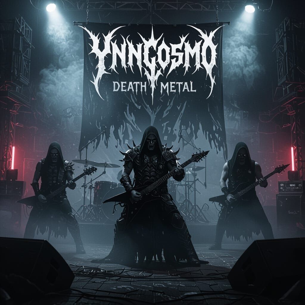 Ynngcosmo Death Metal Band Live Performance