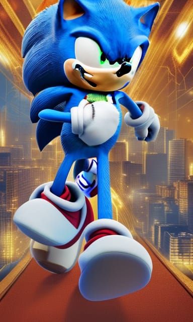 Sonic the Hedgehog 3: Movie Poster Art
