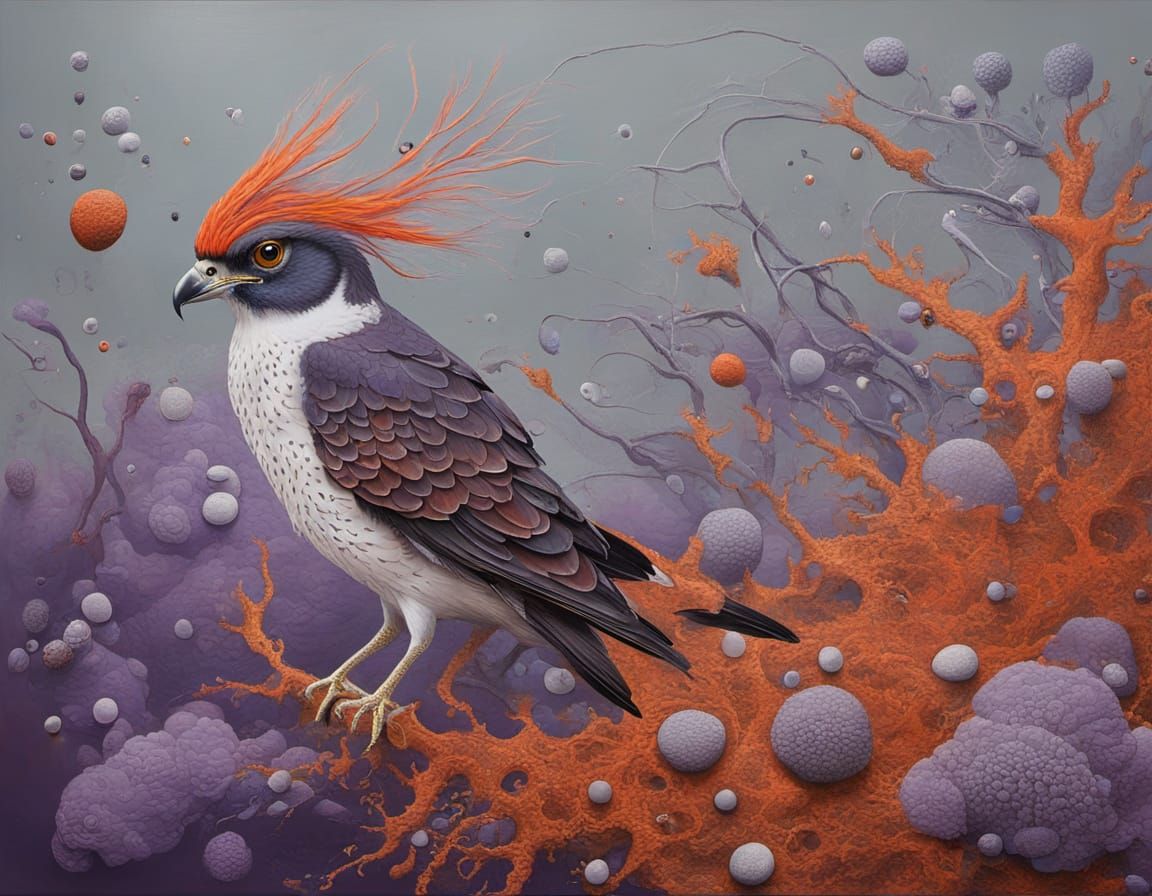 Abstract Surrealism Painting of Hot Toddy Mortar