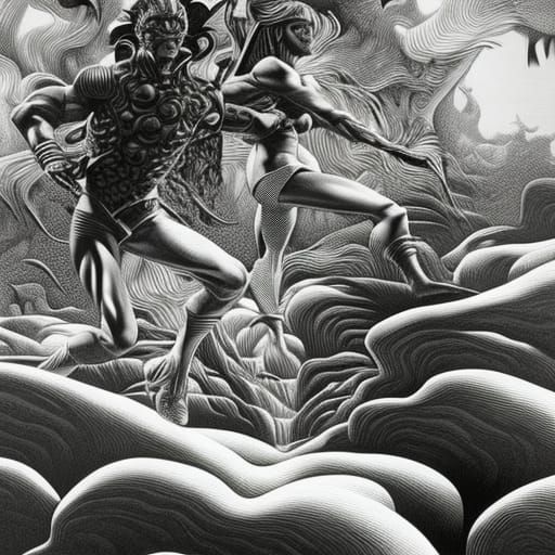" Two Gods Elope "