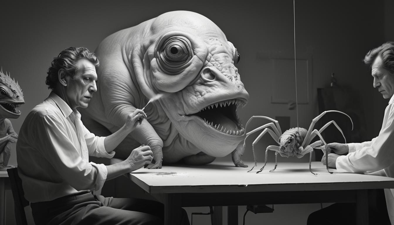 Surreal Portraits of People and Bizarre Creatures