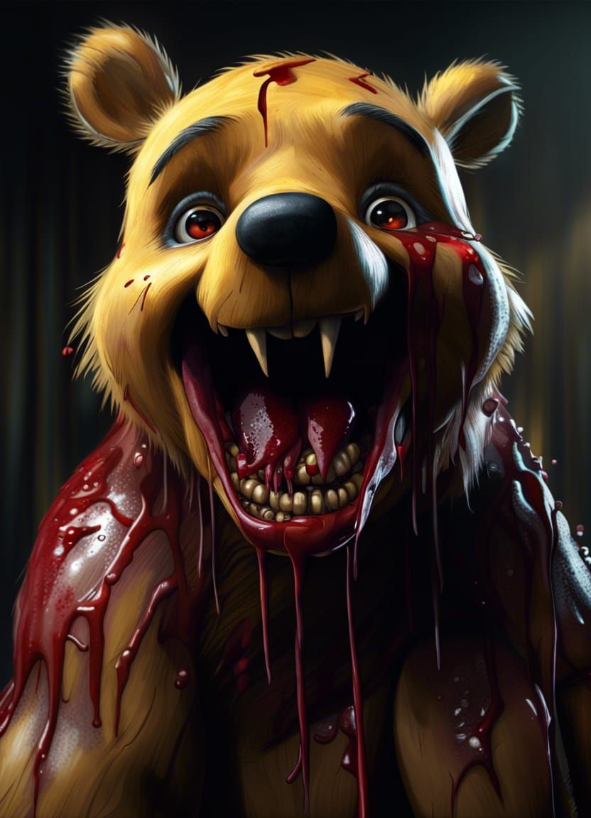 Killer Winnie the Pooh by Tim Burton