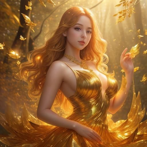 In the mystical scene, honey acts as a magical medium, transforming the body into a living icon of sensuality and connec...
