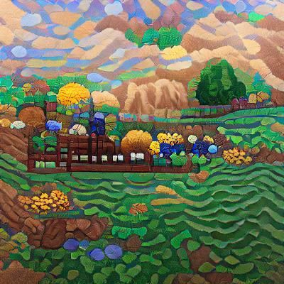 Pixel Art Stardew Valley Landscape