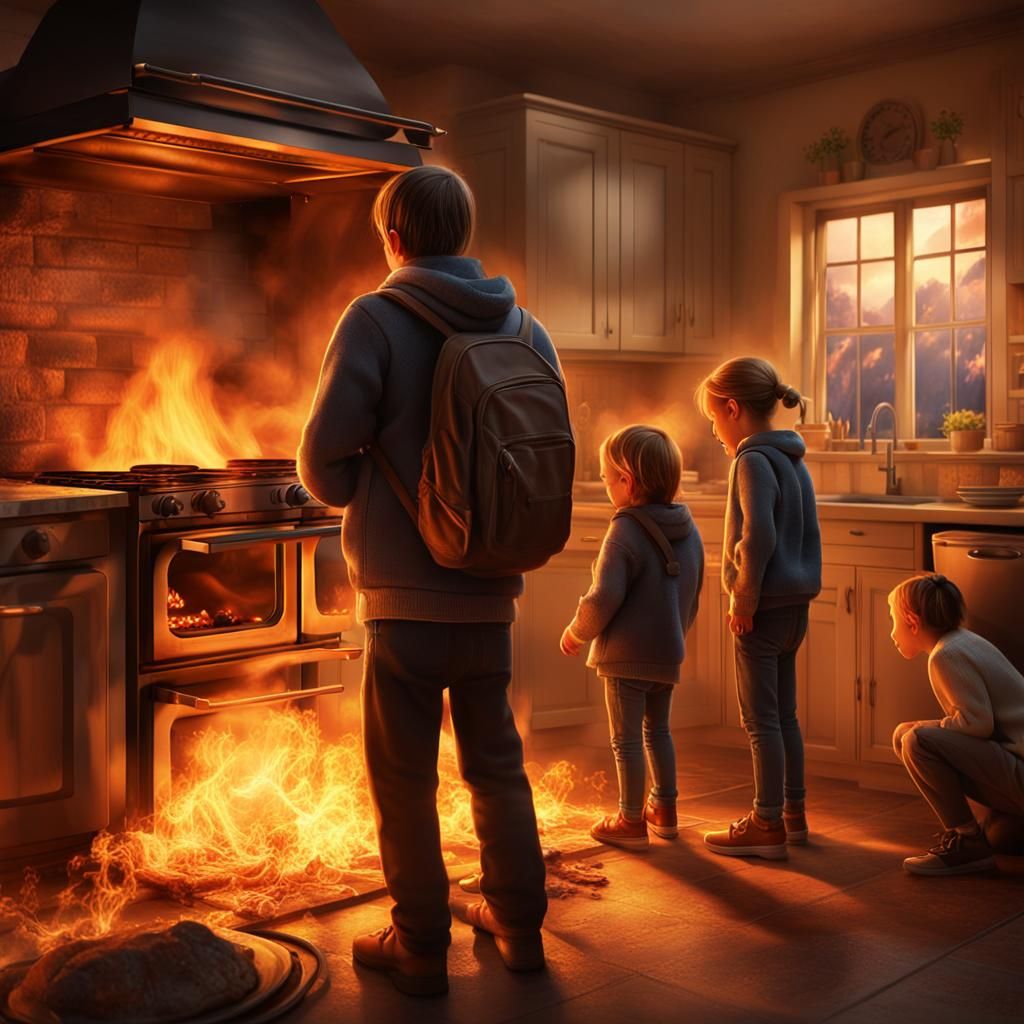 Family on the Brink of Thanksgiving Disaster in Hyper-Realis...