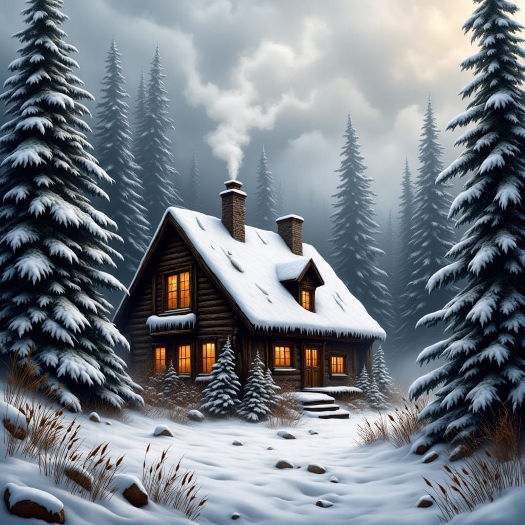 snowy Cottage