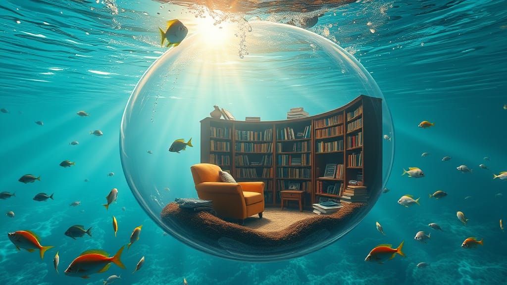 Cozy Alcove in Ocean Air Bubble