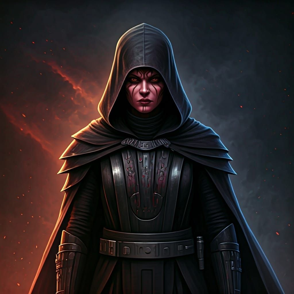 Darth Talon in Realistic Cinematic Style