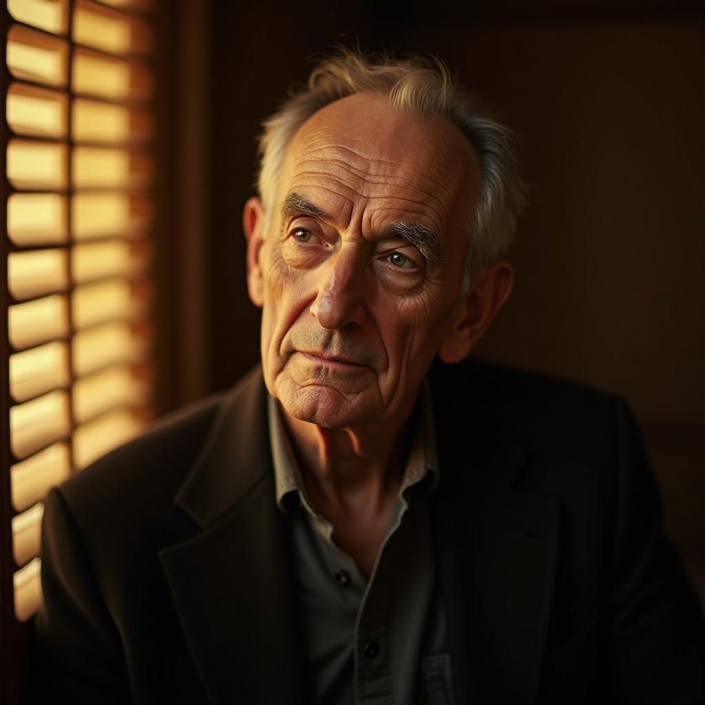 Hermann Hesse Portrait in Style of Gregory Crewdson