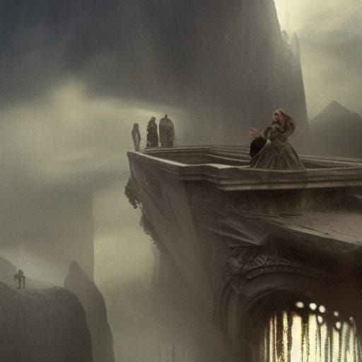 Dramatic Digital Painting of the Fall Season