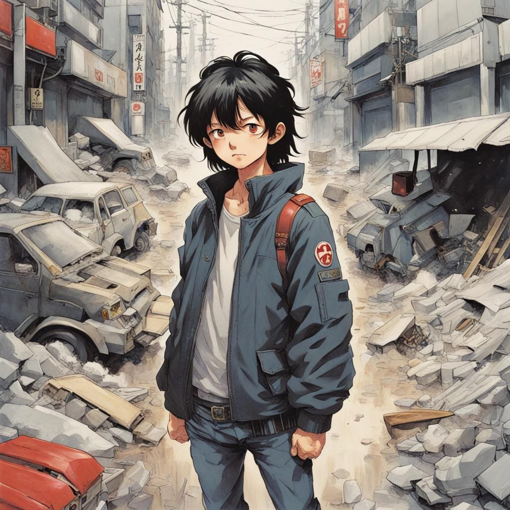 Dynamic Manga Art Character Design