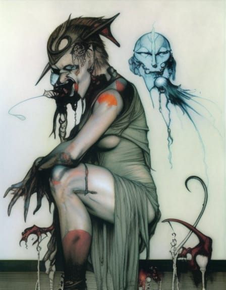 Metal Comic Art with Bauhaus Geometry