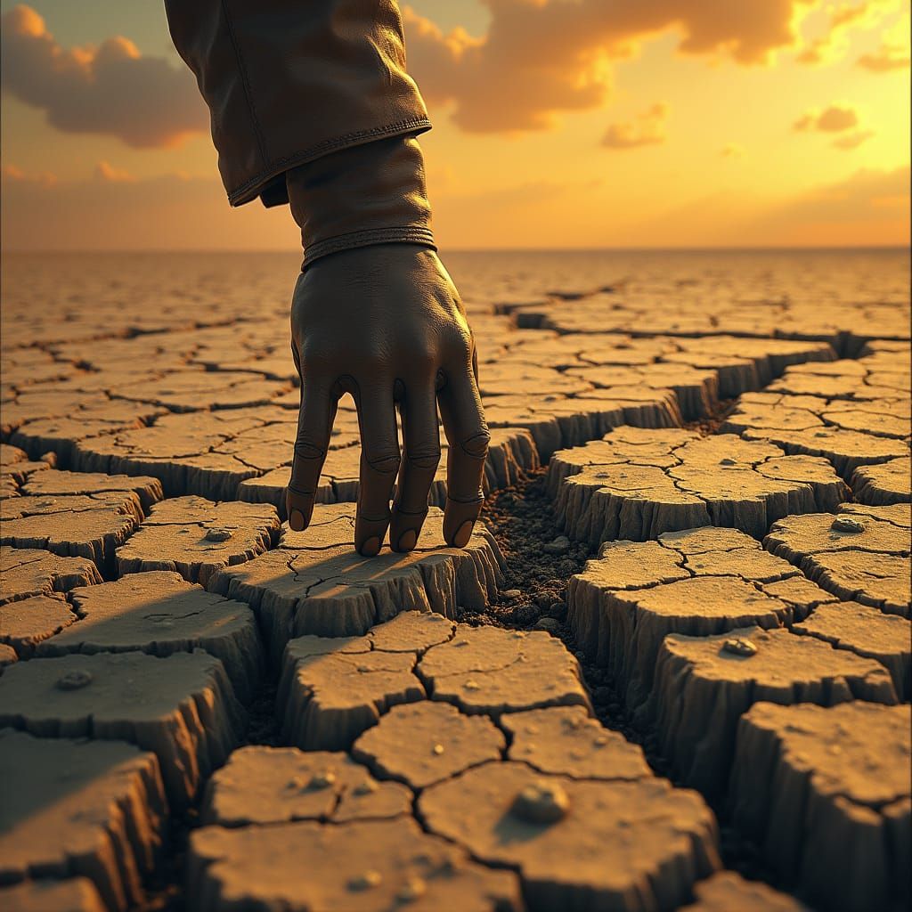 Desolate Earth: A Simon Stalenhag-Inspired Matte Painting