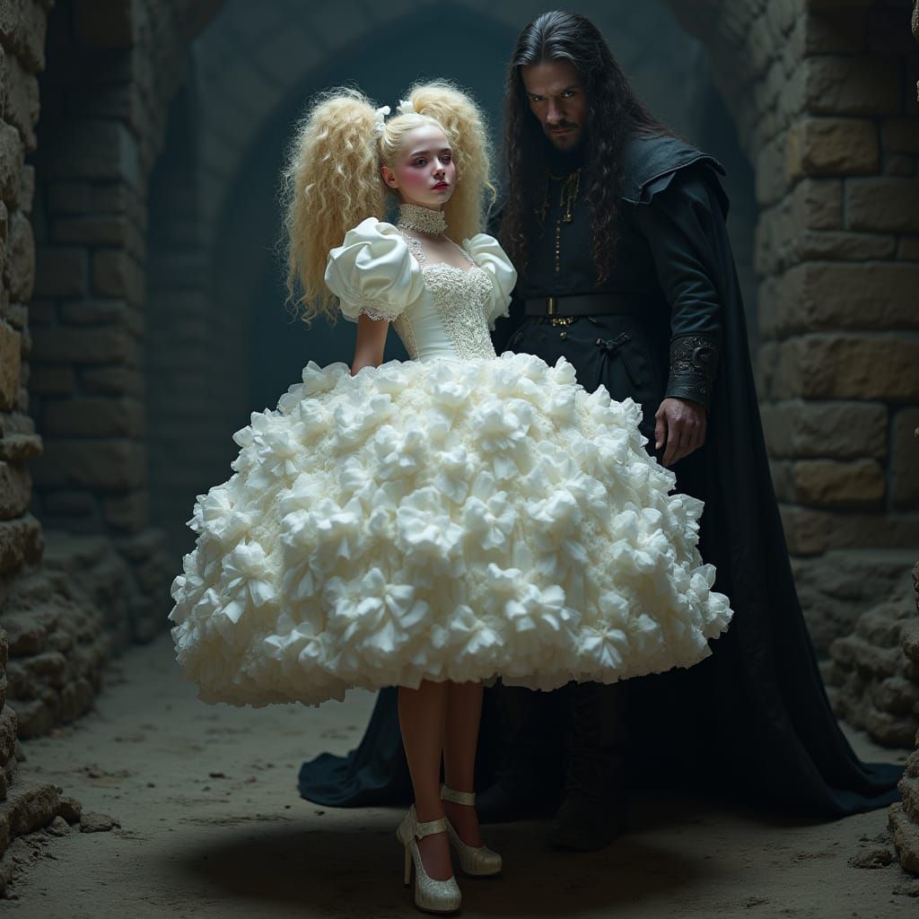 Delicate Princess Beside Dark Demon King