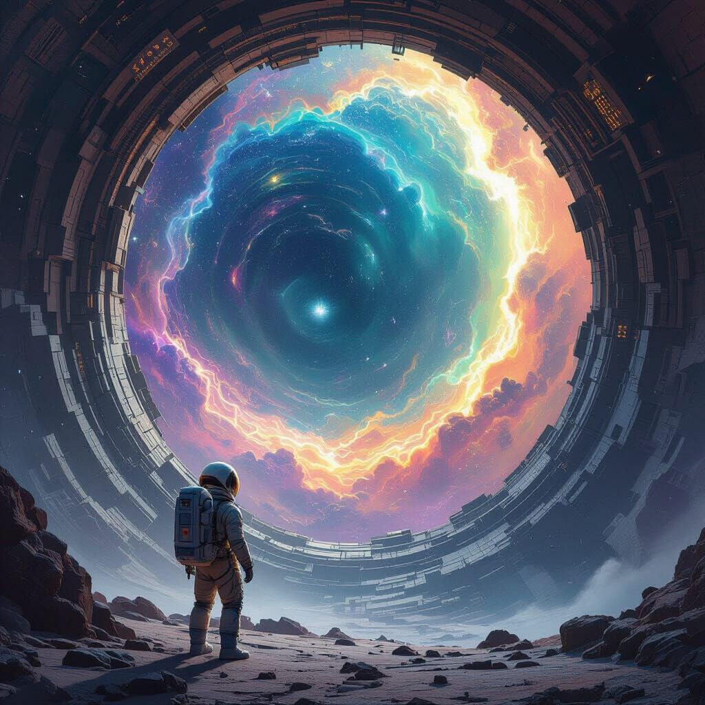 Astronaut Discovers Ancient Nebula Well