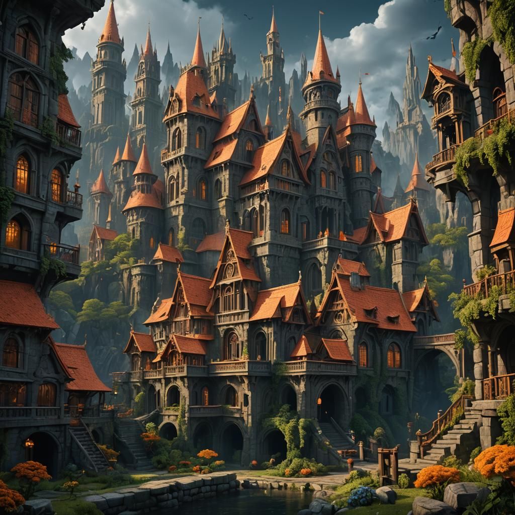 Detailed Matte Painting in Unreal Engine 5