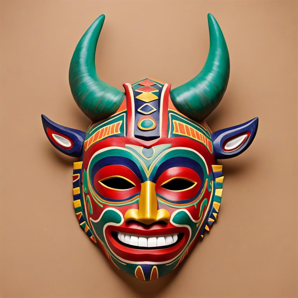African tribal mask