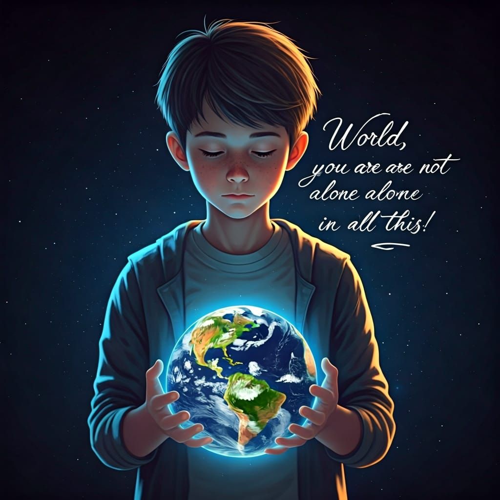 World, you are not alone in all this!