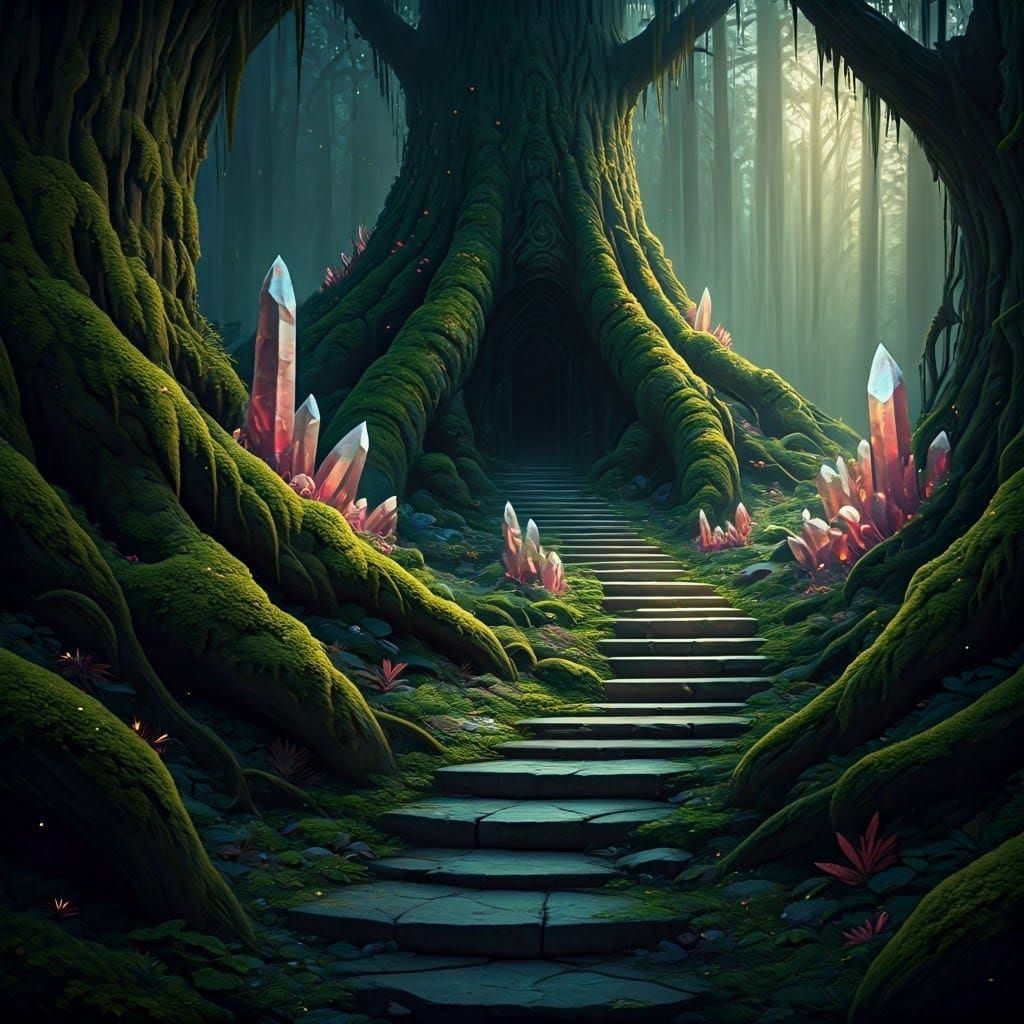 Mystical Twilight Realm Revealed in Hyper-Detailed Fantasy A...