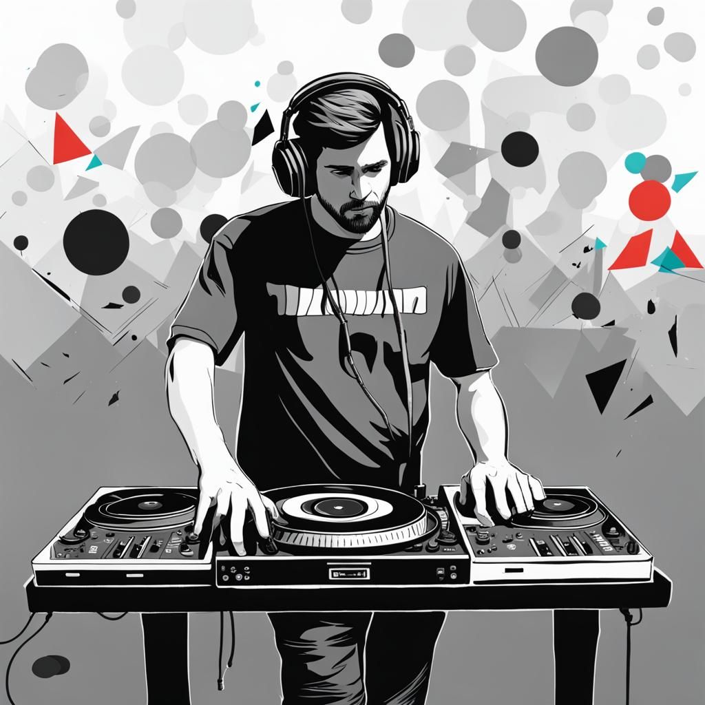 AI Image of a DJ
