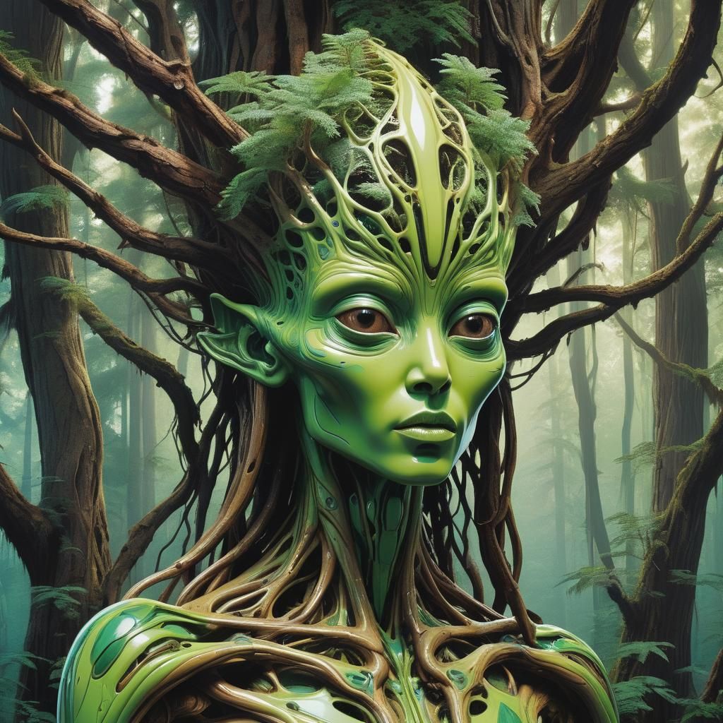 Forest alien