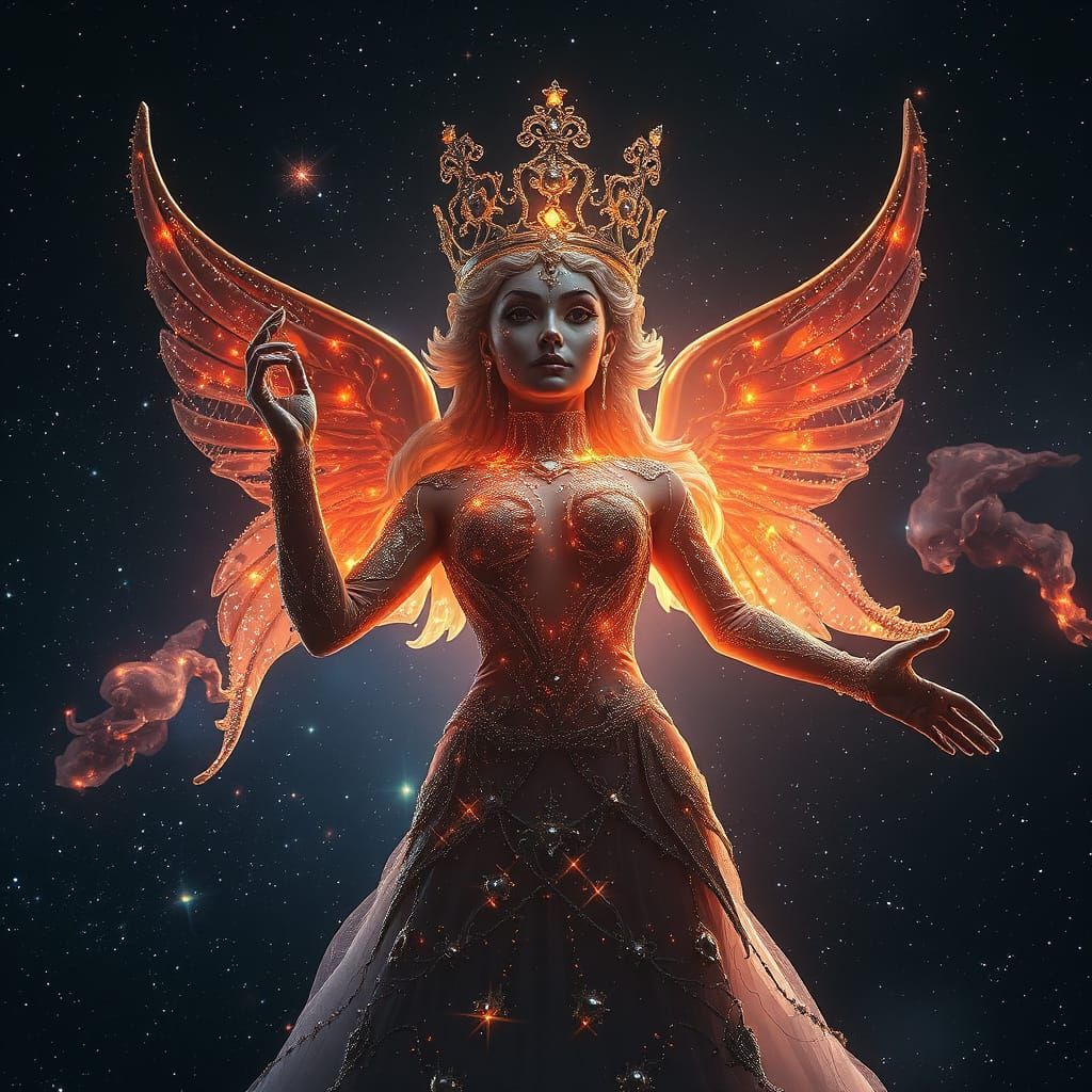 Celestial Being Crowned Winner of Galactic Beauty Pageant