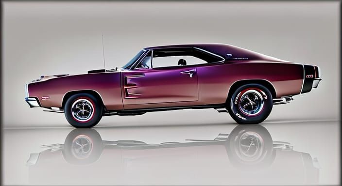1969 Dodge Charger: A Detailed Professional Photo