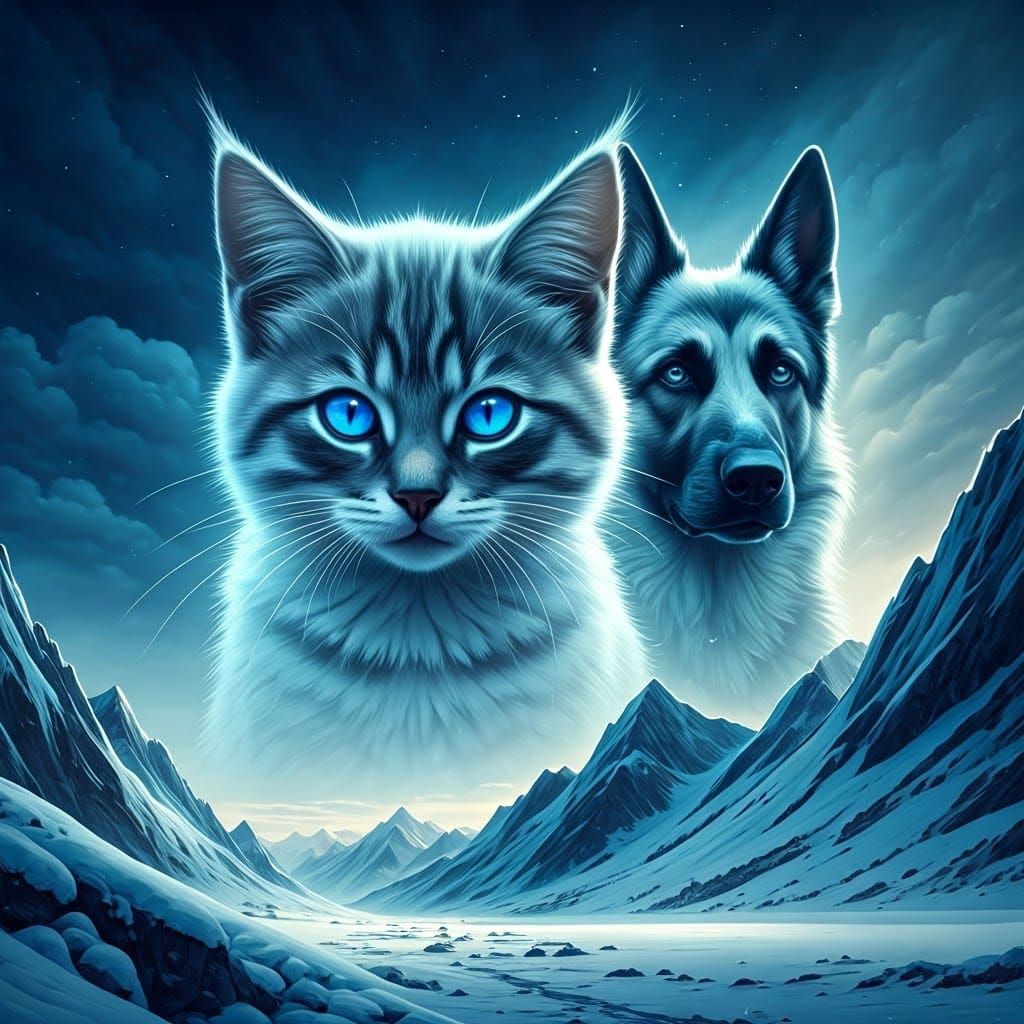 Mystical Guardians of the Frozen Realms