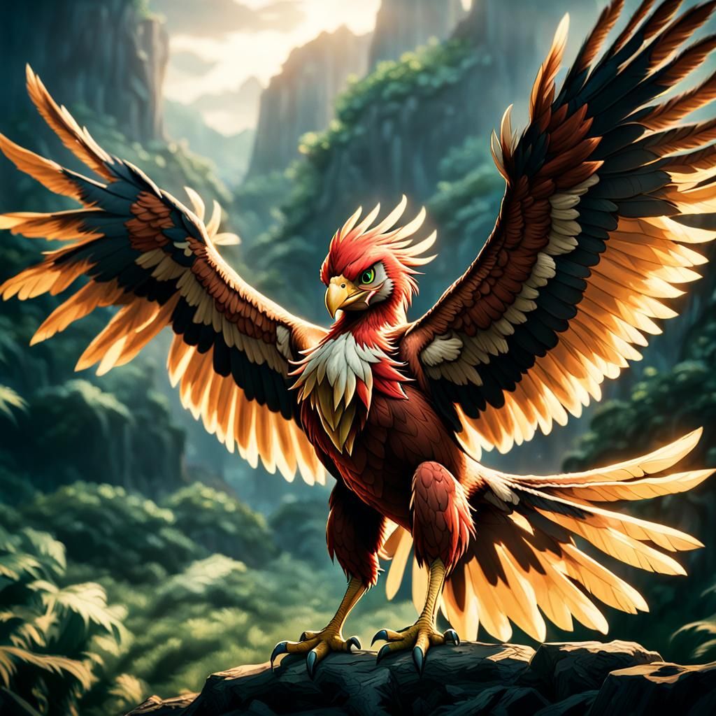 Cinematic Fearow Film Still