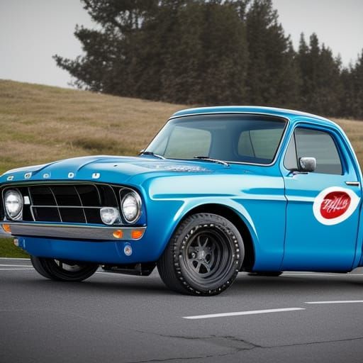 Ford Shelby F100 Truck Concept Art