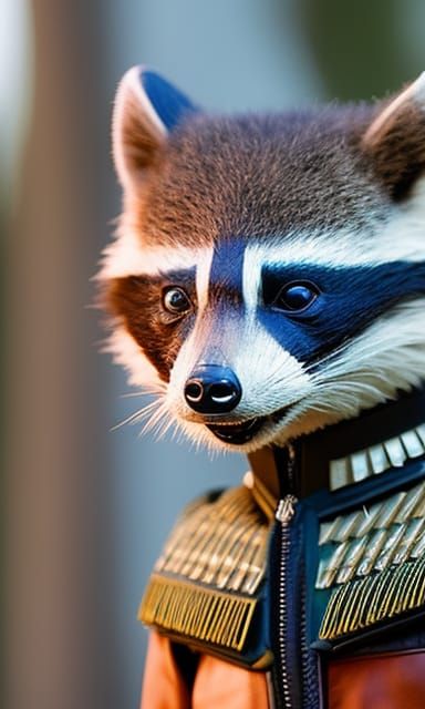 First raccoon in Starfleet Academy