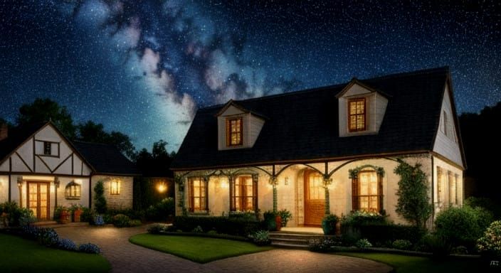 Vibrant Celestial Tapestry