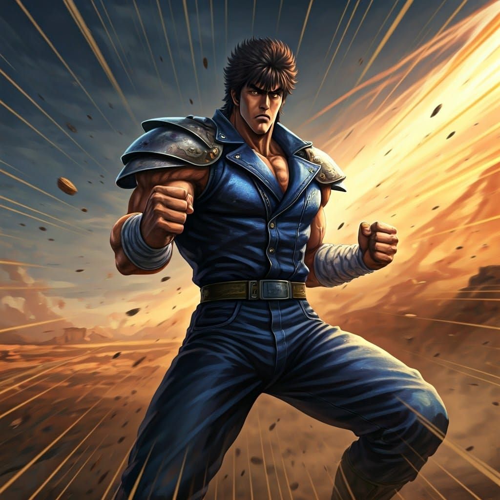 Heroic Fist of the North Star Fight Scene