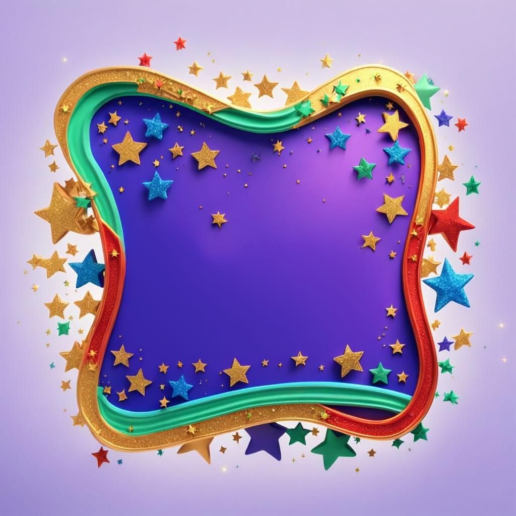 Glittery Claymation Banner for Sallis Day