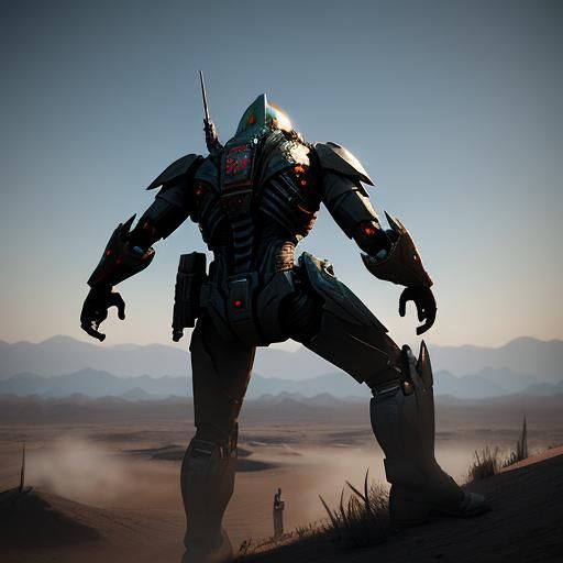 Dramatic Border Crossing with 3D Rendering