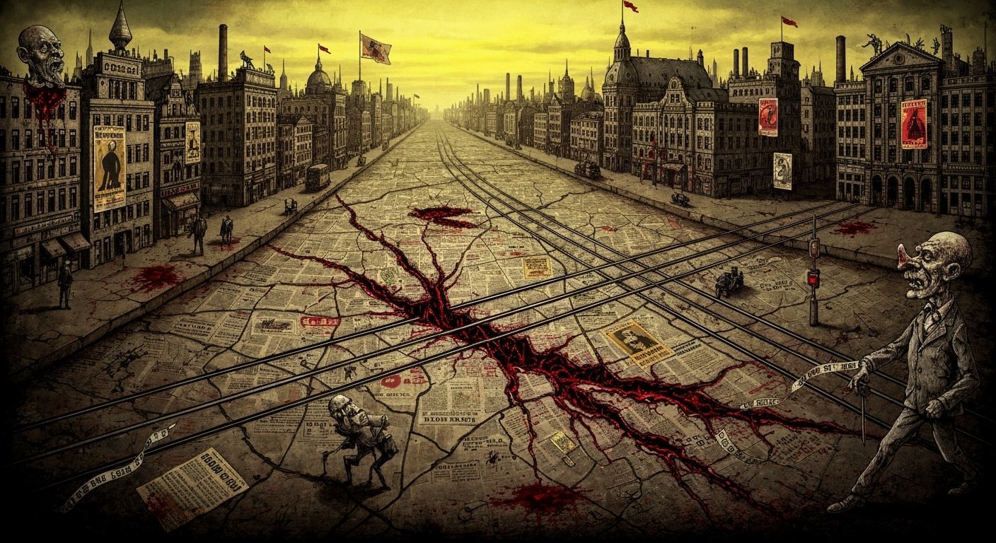 Dada Satire of Berlin as a Living Wound