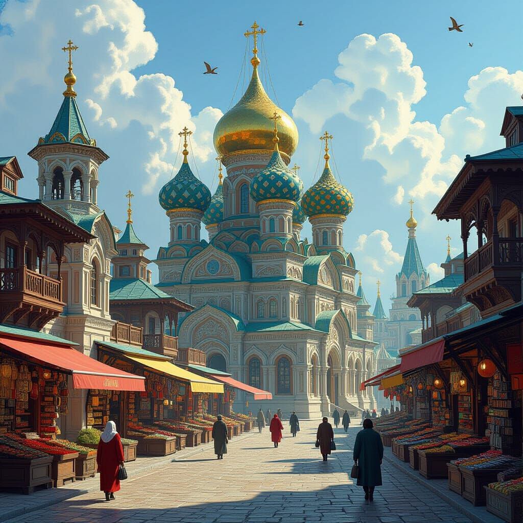 Grand Tartarian Empire: Realism and Fantasy Architecture