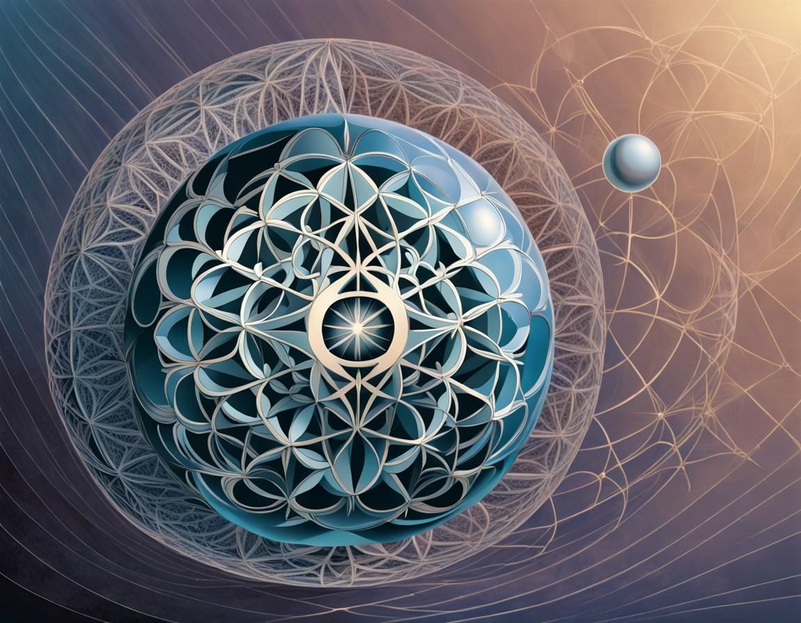 Sacred Geometry Visualization of Vector Equilibrium in a Cel...