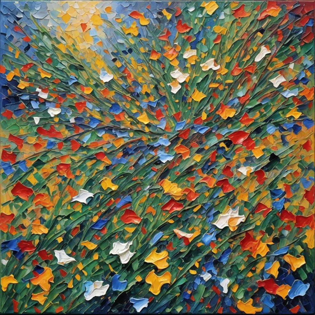 Expressionist Oil Painting: The End in Neo-Impressionism