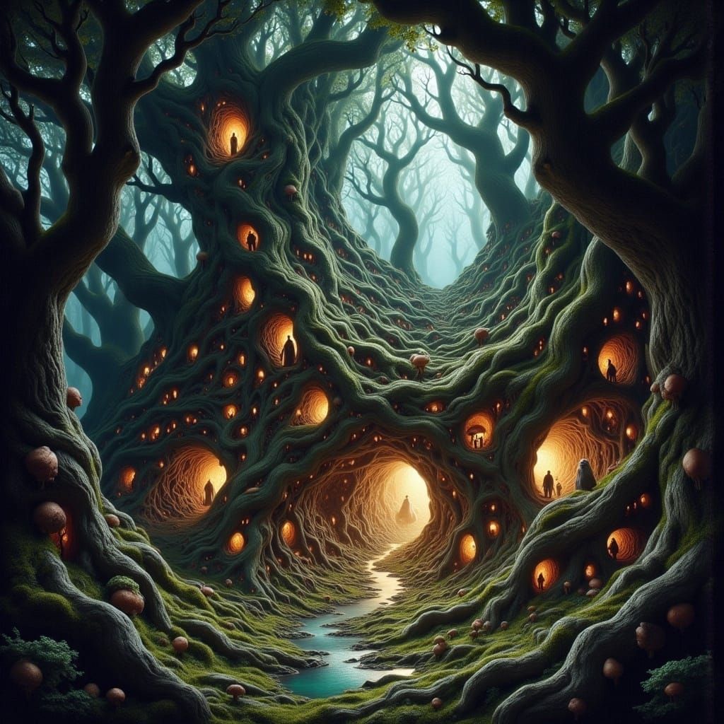 Mystical Goblin Treasure Trove in Hollow Mountain