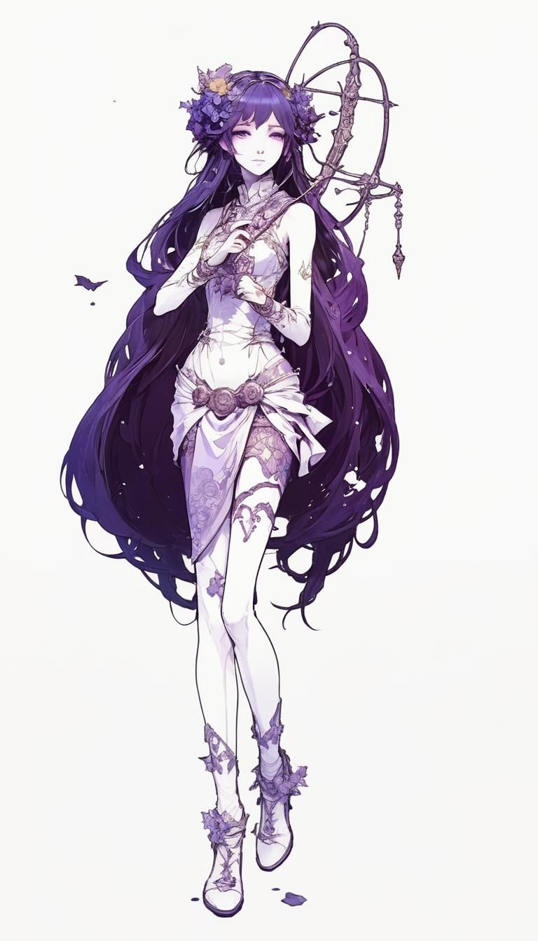 Dark Fantasy Anime Art Masterpiece