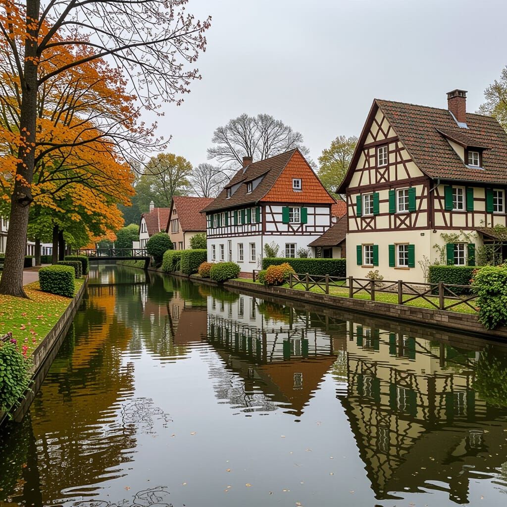 Spreewald Image Generated by AI