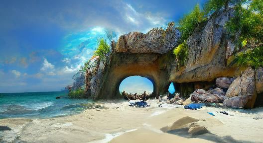 Beach Archway